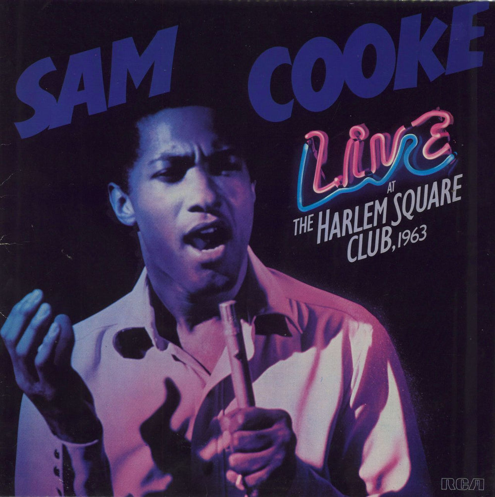 Sam Cooke Live At The Harlem Square, 1963 - EX Italian vinyl LP album (LP record) PL85181