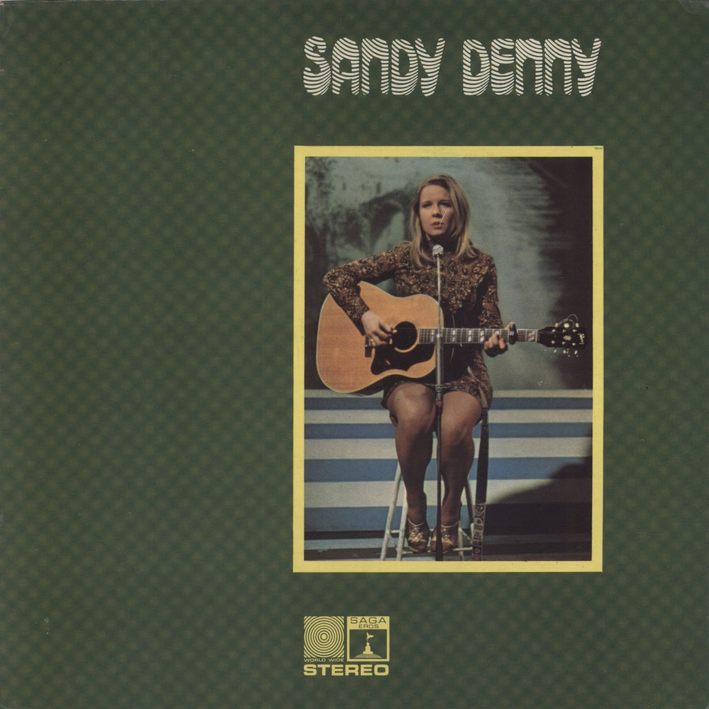 Sandy Denny Sandy Denny - VG UK vinyl LP album (LP record) SAGA8153
