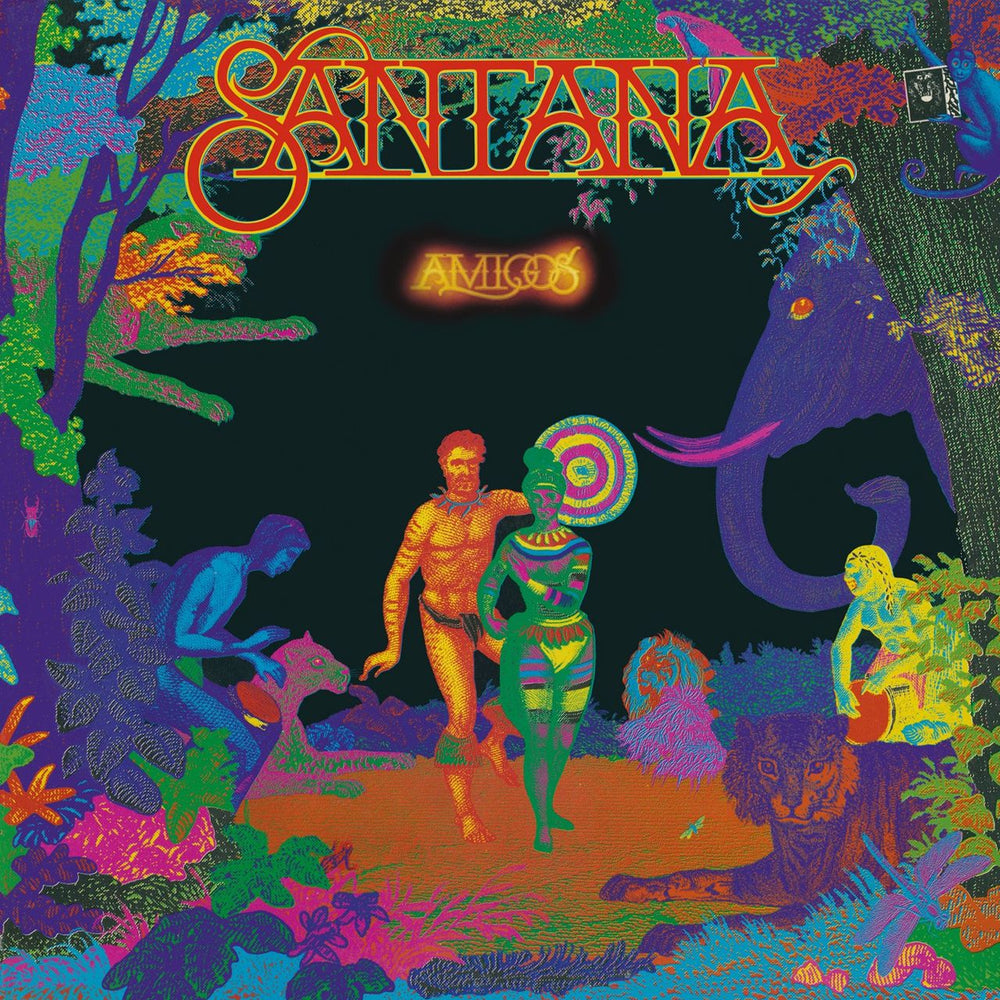 Santana Amigos - Purple Coloured Vinyl 180 Gram UK vinyl LP album (LP record) SNTLPAM846176