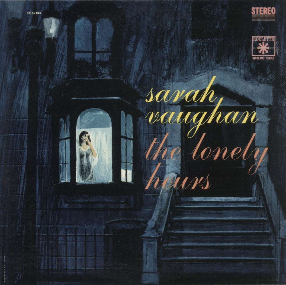 Sarah Vaughan The Lonely Hours - 200gm Vinyl UK vinyl LP album (LP record) SR-52104