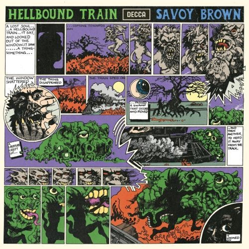 Savoy Brown Hellbound Train - RSD 2025 - Grey & Purple Vinyl - Sealed UK vinyl LP album (LP record) 7535412