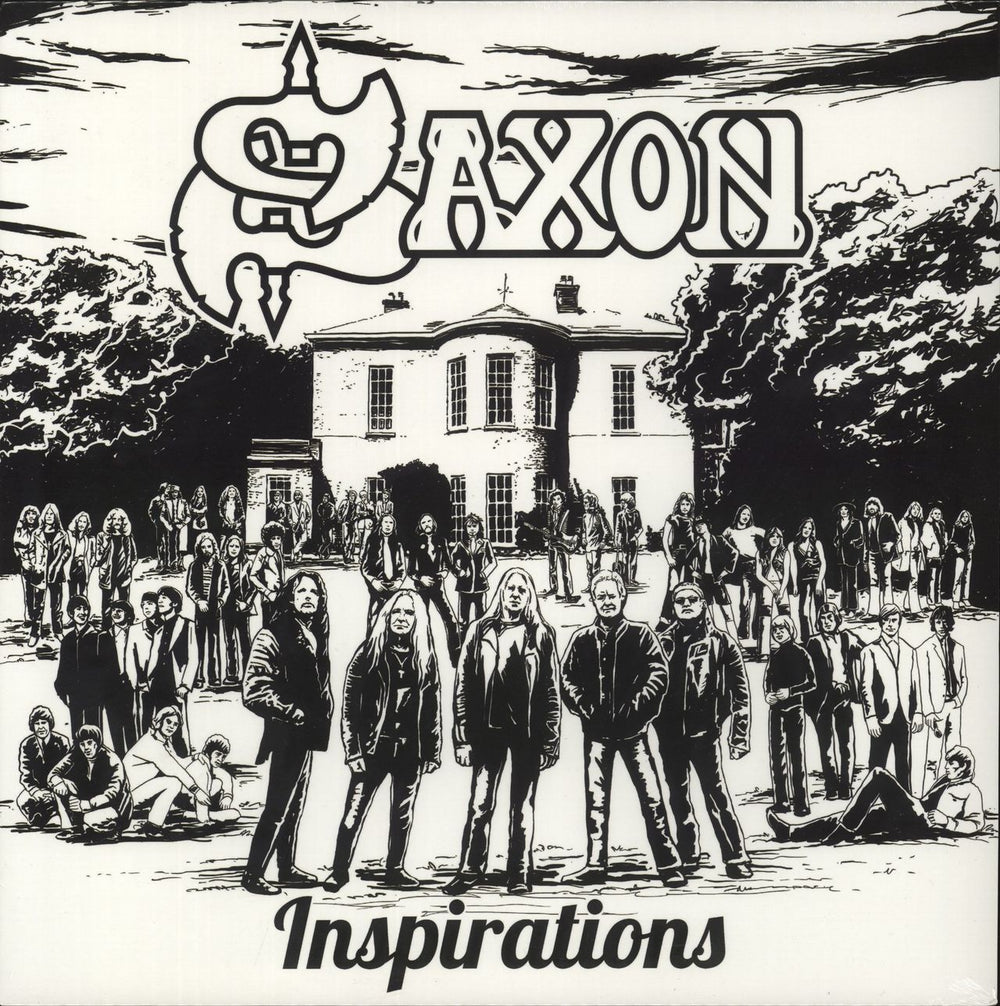 Saxon Inspirations UK vinyl LP album (LP record) SLM106P42