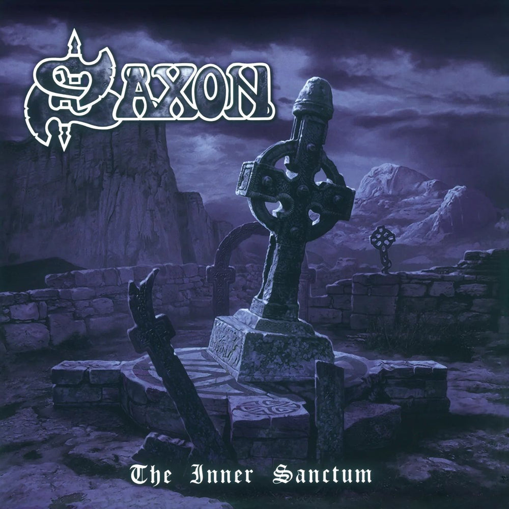 Saxon The Inner Sanctum - Silver Vinyl 180 Gram + Cover Art Print UK vinyl LP album (LP record) MOVLP3578