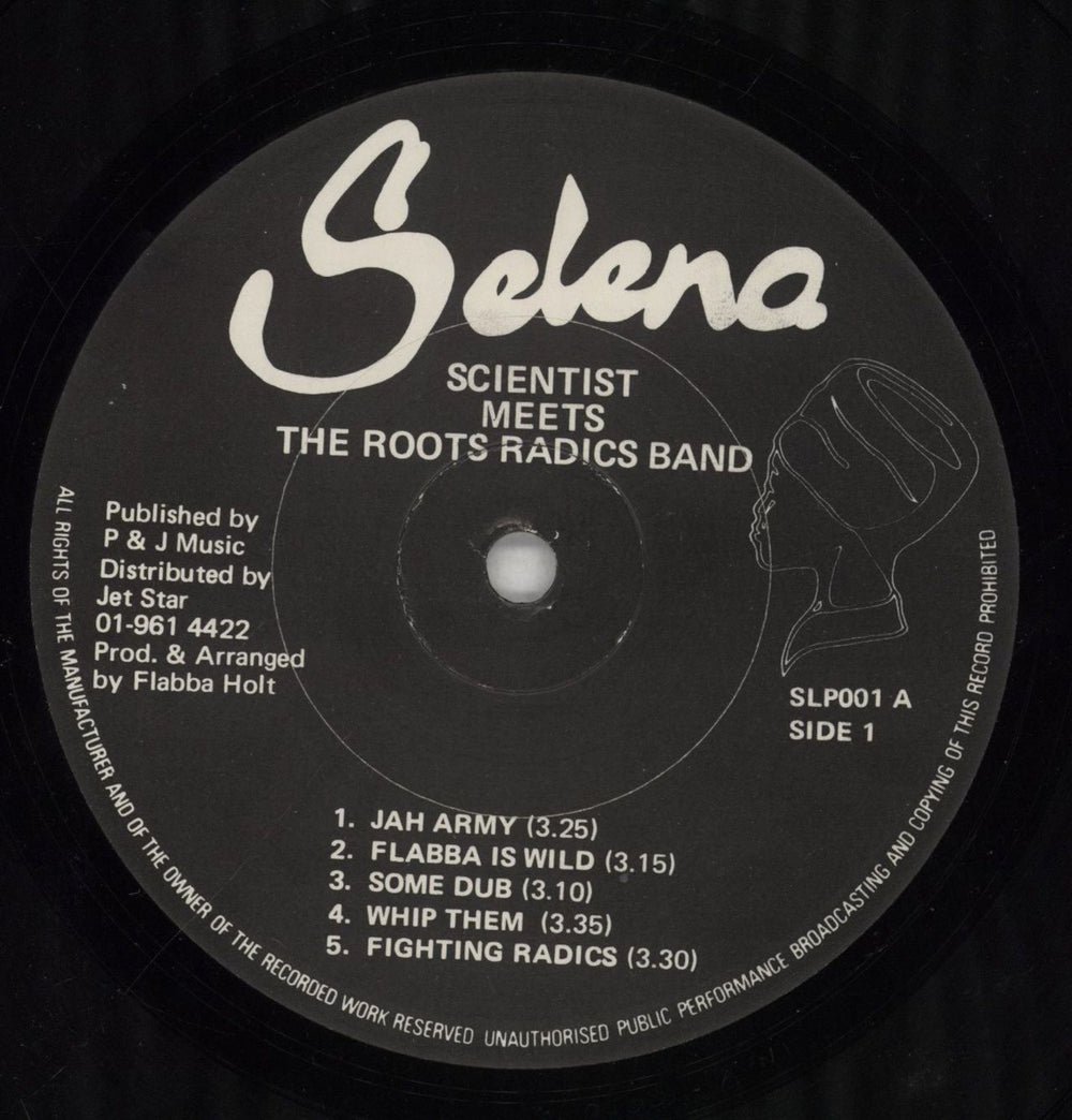 Scientist Scientist Meets The Roots Radics UK vinyl LP album (LP record) S0YLPSC855914