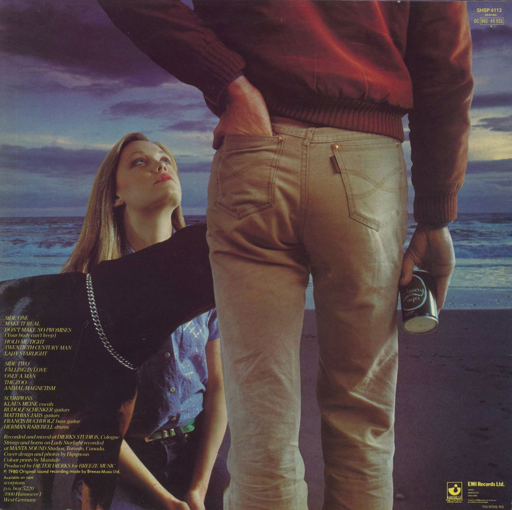 Scorpions Animal Magnetism - 1st + Merch Insert - EX UK vinyl LP album (LP record)