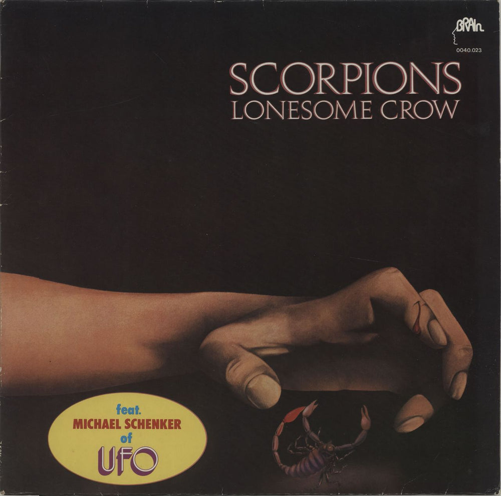 Scorpions Lonesome Crow German vinyl LP album (LP record) 0040.023