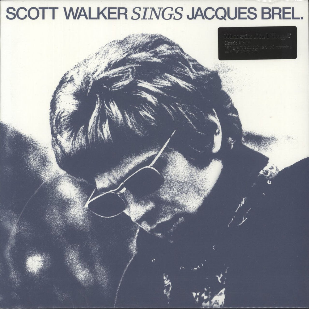 Scott Walker Scott Walker Sings Jacques Brel - 180gm UK vinyl LP album (LP record) MOVLP976