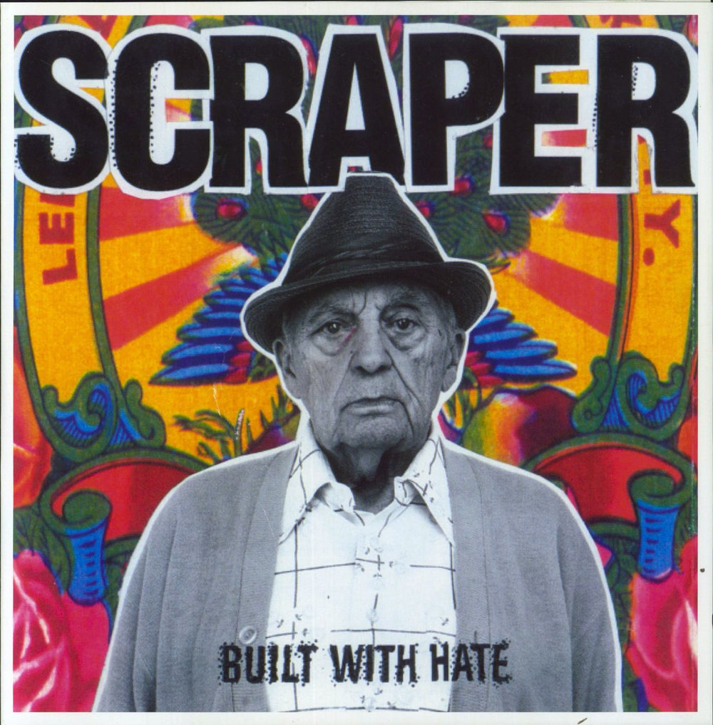 Scraper Built With Hate - Blue Vinyl UK 10" vinyl single (10 inch record) HAUZLP001