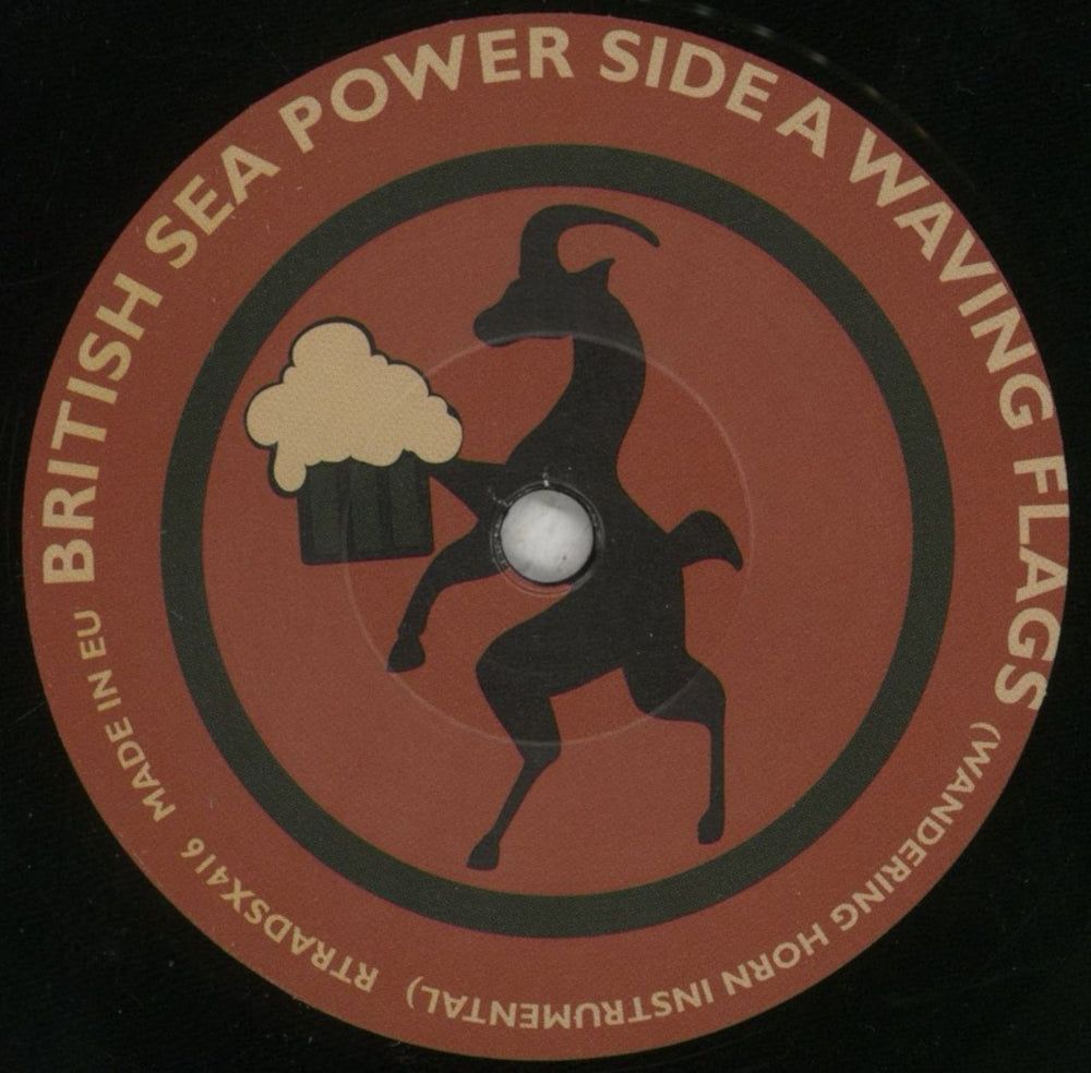 Sea Power Waving Flags UK 7" vinyl single (7 inch record / 45) BPW07WA422586