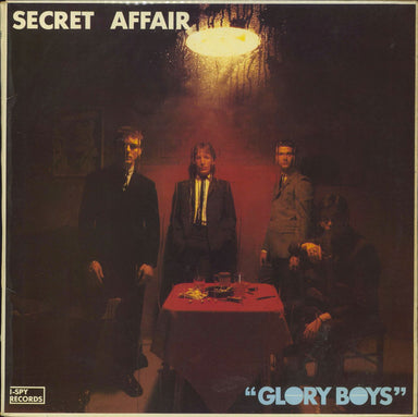 Secret Affair Glory Boys + Company Insert UK vinyl LP album (LP record) I-SPY1