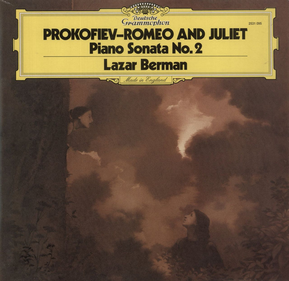 Sergei Prokofiev Prokofiev: Romeo Und Julia Op. 75 / Klaviersonate Nr. 2 D-Moll Op. 14 UK vinyl LP album (LP record) 2531095