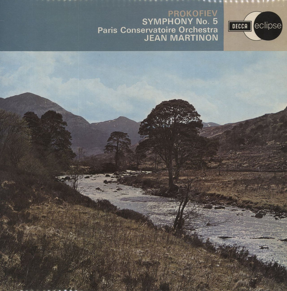 Sergei Prokofiev Prokofiev: Symphony No. 5 UK vinyl LP album (LP record) ECS593