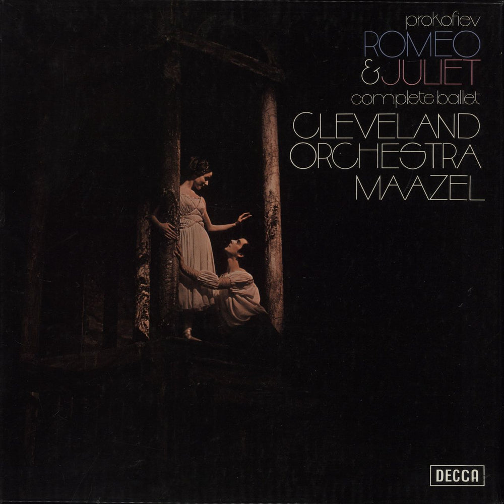 Sergei Prokofiev Romeo And Juliet - Complete Ballet UK Vinyl Box Set SXL6620-2