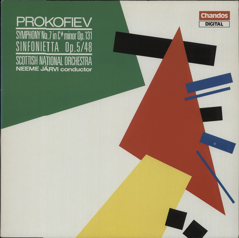 Sergei Prokofiev Symphony No.7 In C# Minor Op.131 / Sinfonietta Op.5/48 UK vinyl LP album (LP record) ABRD1154