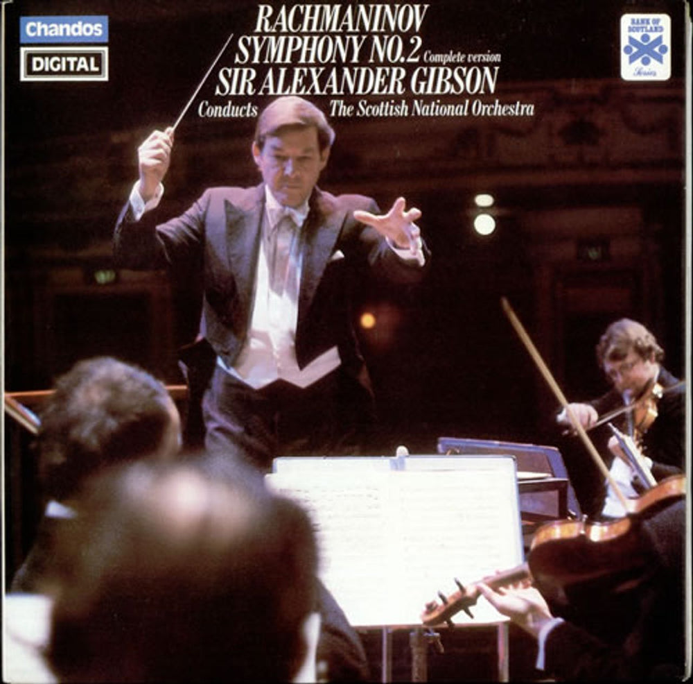 Sergei Rachmaninov Symphony No. 2 - Complete version UK vinyl LP album (LP record) ABRD1021