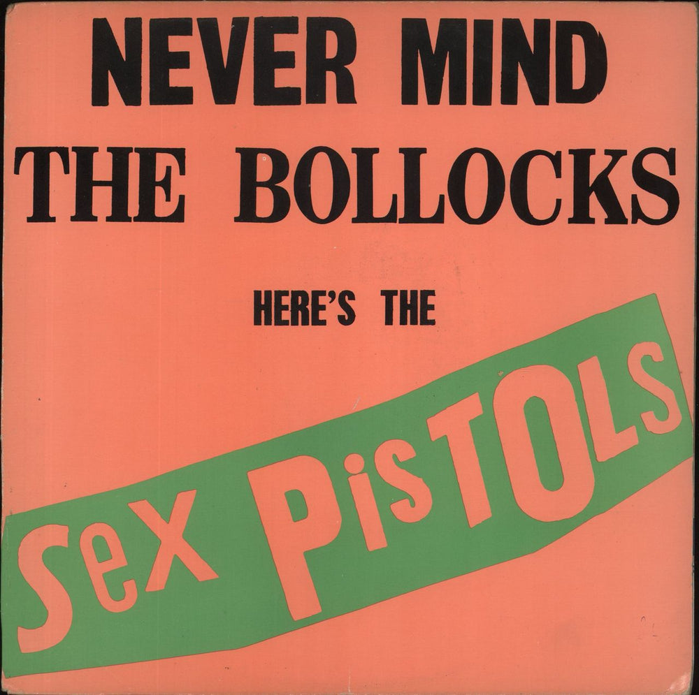 Sex Pistols Never Mind The Bollocks - 1st - VG/EX Canadian vinyl LP album (LP record) KBS3147