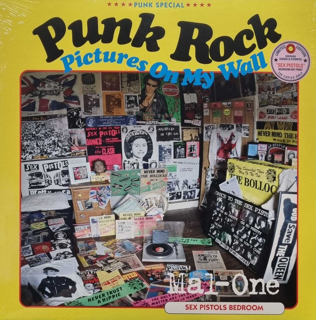 Sex Pistols Punk Rock Pictures On My Wall + Art Print - RSD 2023 UK 12 —  RareVinyl.com