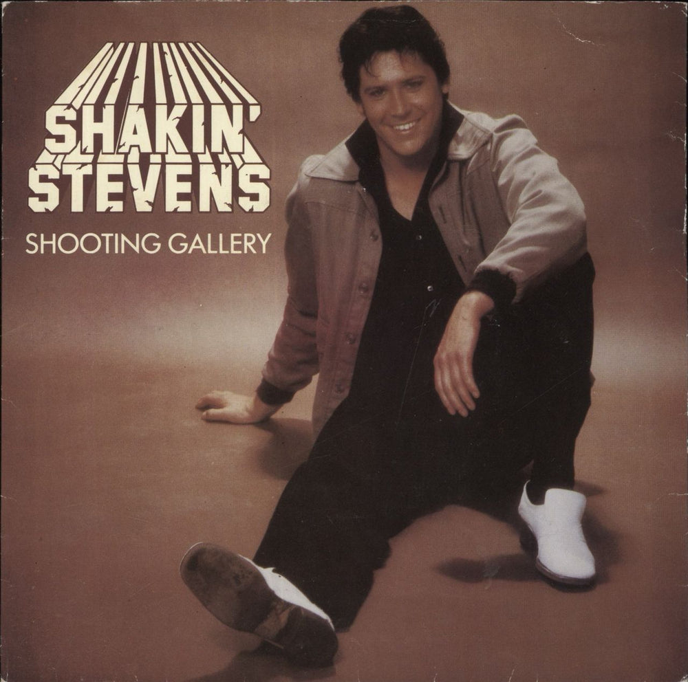 Shakin' Stevens Shooting Gallery UK 7" vinyl single (7 inch record / 45) EPC9064