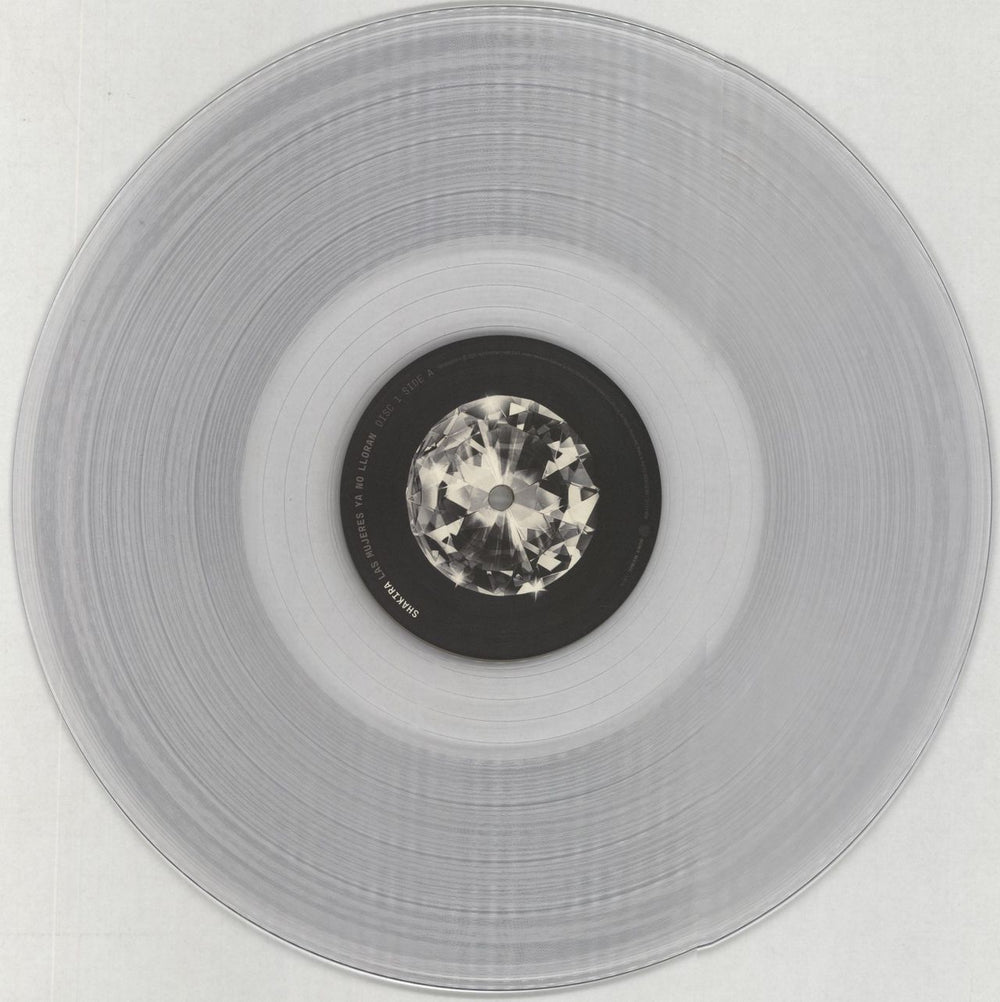 Shakira Las Mujeres Ya No Lloran - Clear Vinyl UK 2-LP vinyl record set (Double LP Album) IKA2LLA857196