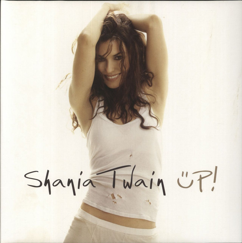 Shania Twain Up! - Red Vinyl UK 2-LP vinyl record set (Double LP Album) 060255701029-9