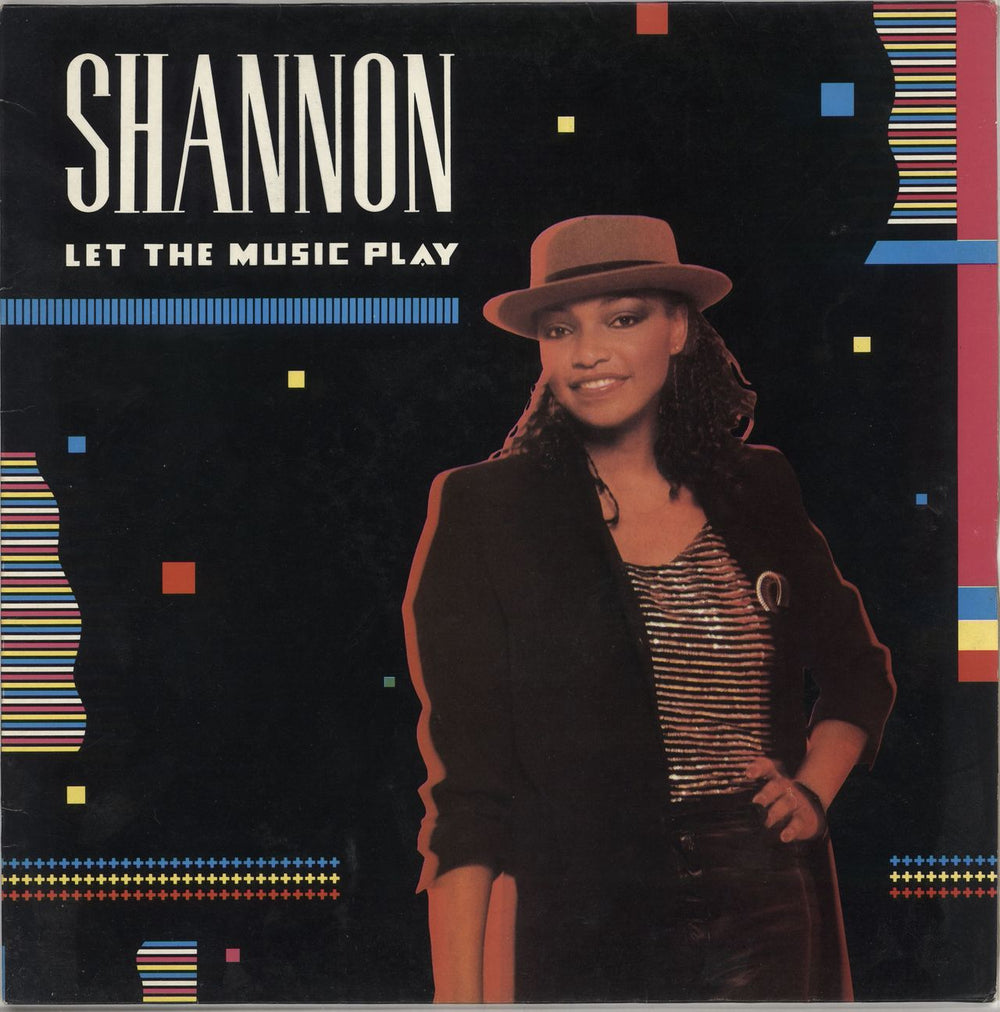 Shannon (80s) Let The Music Play UK vinyl LP album (LP record) JABL1