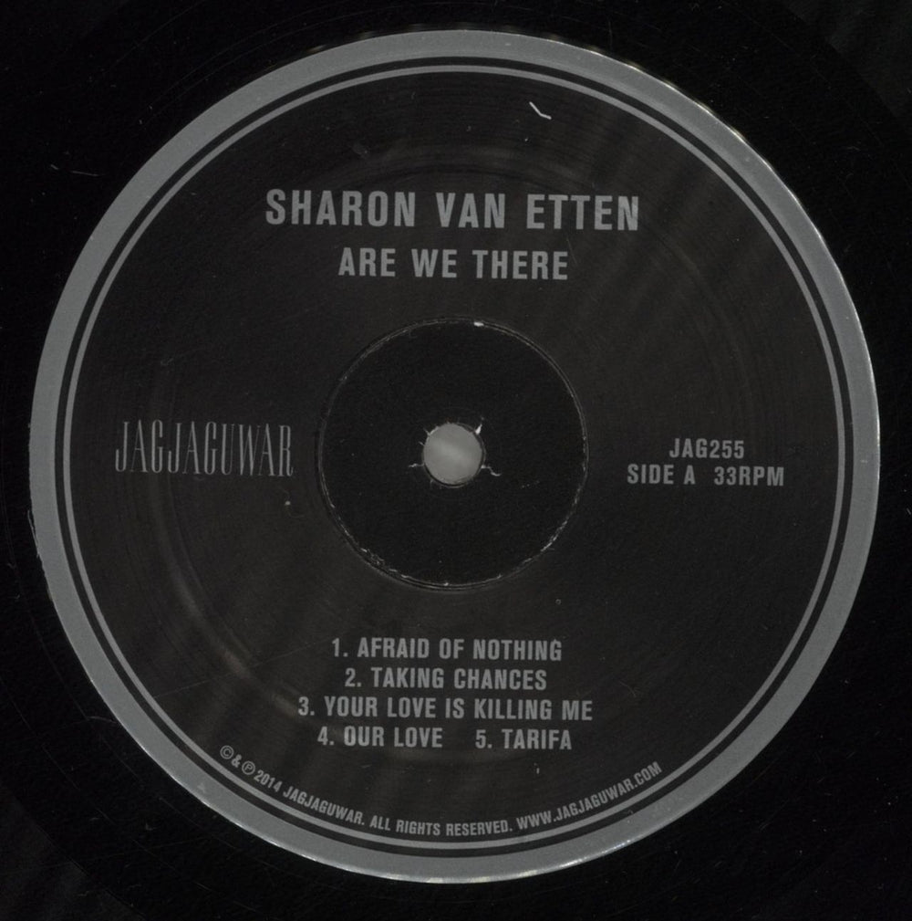 Sharon Van Etten Are We There US vinyl LP album (LP record) XJALPAR736526