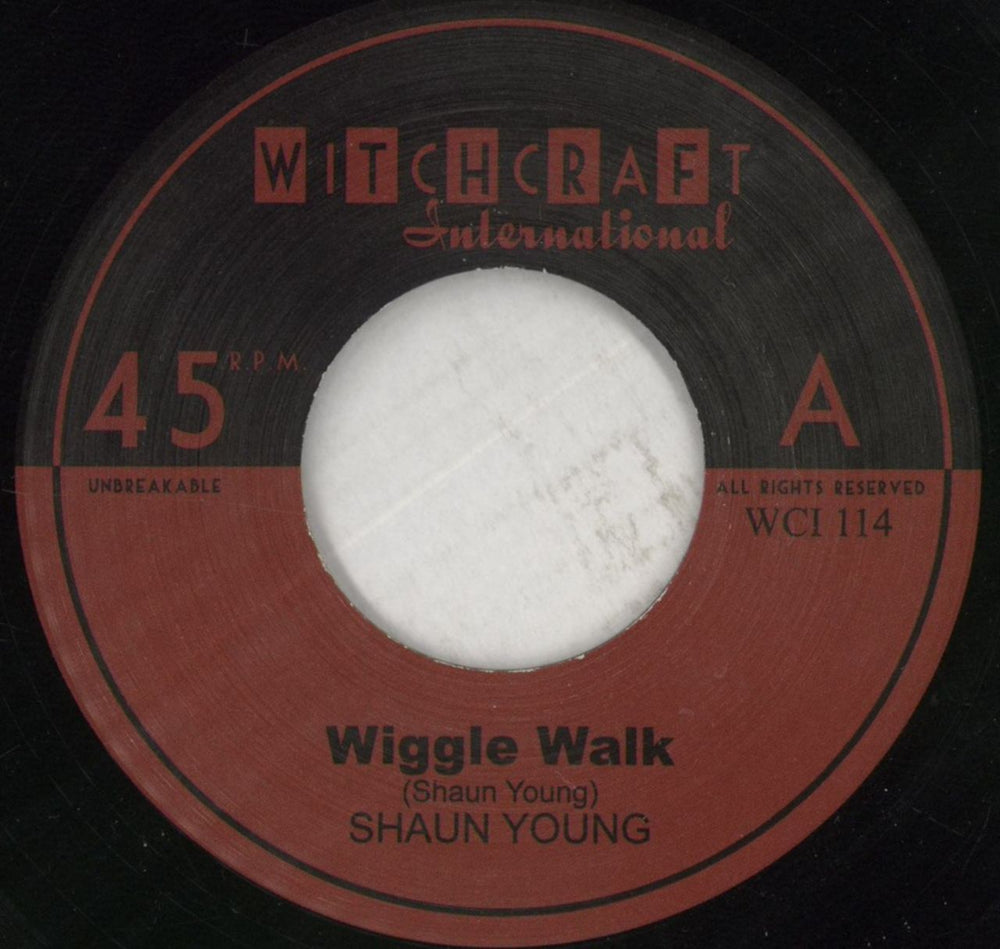 Shaun Young Wiggle Walk German 7" vinyl single (7 inch record / 45) 7UC07WI851694