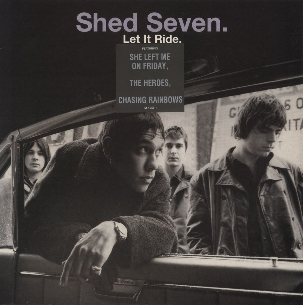 Shed Seven Let It Ride UK vinyl LP album (LP record) 557359-1