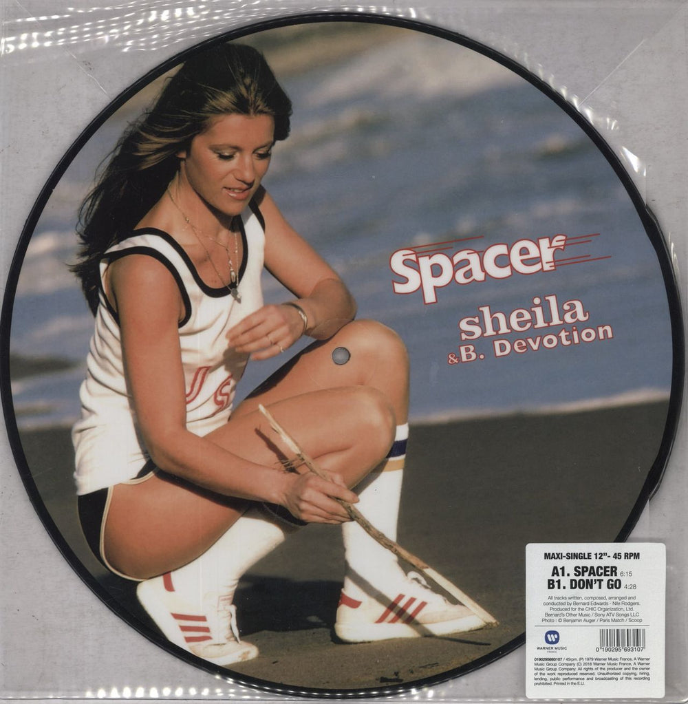 Sheila & B Devotion Spacer French 12" vinyl picture disc (12 inch picture record) 0190295693107