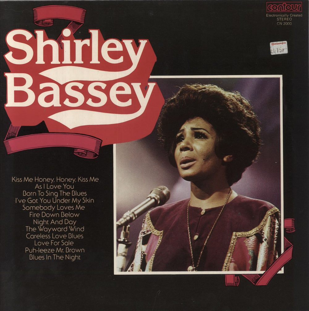 Shirley Bassey Shirley Bassey UK vinyl LP album (LP record) CN2000