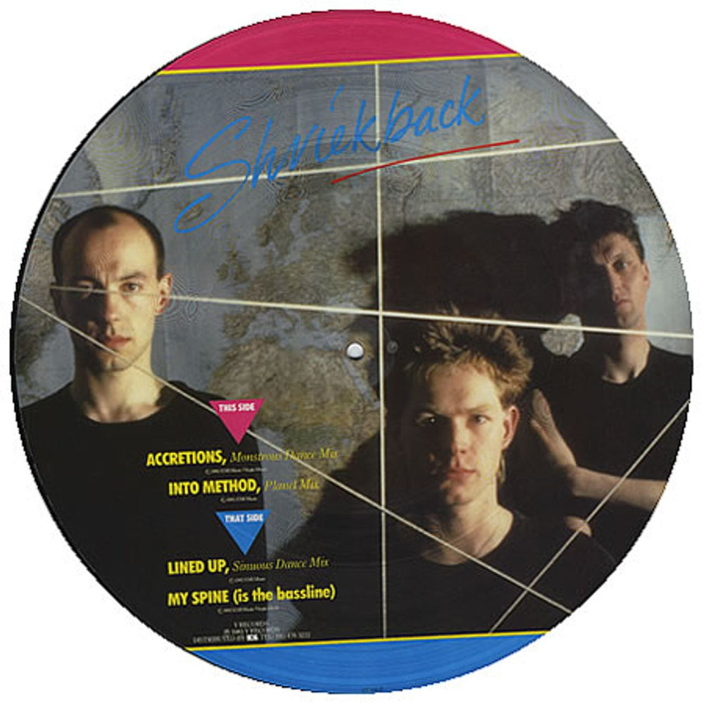 Shriekback Accretions (Monstrous Dance Mix) UK 12" vinyl picture disc (12 inch picture record) SRK2PAC358378