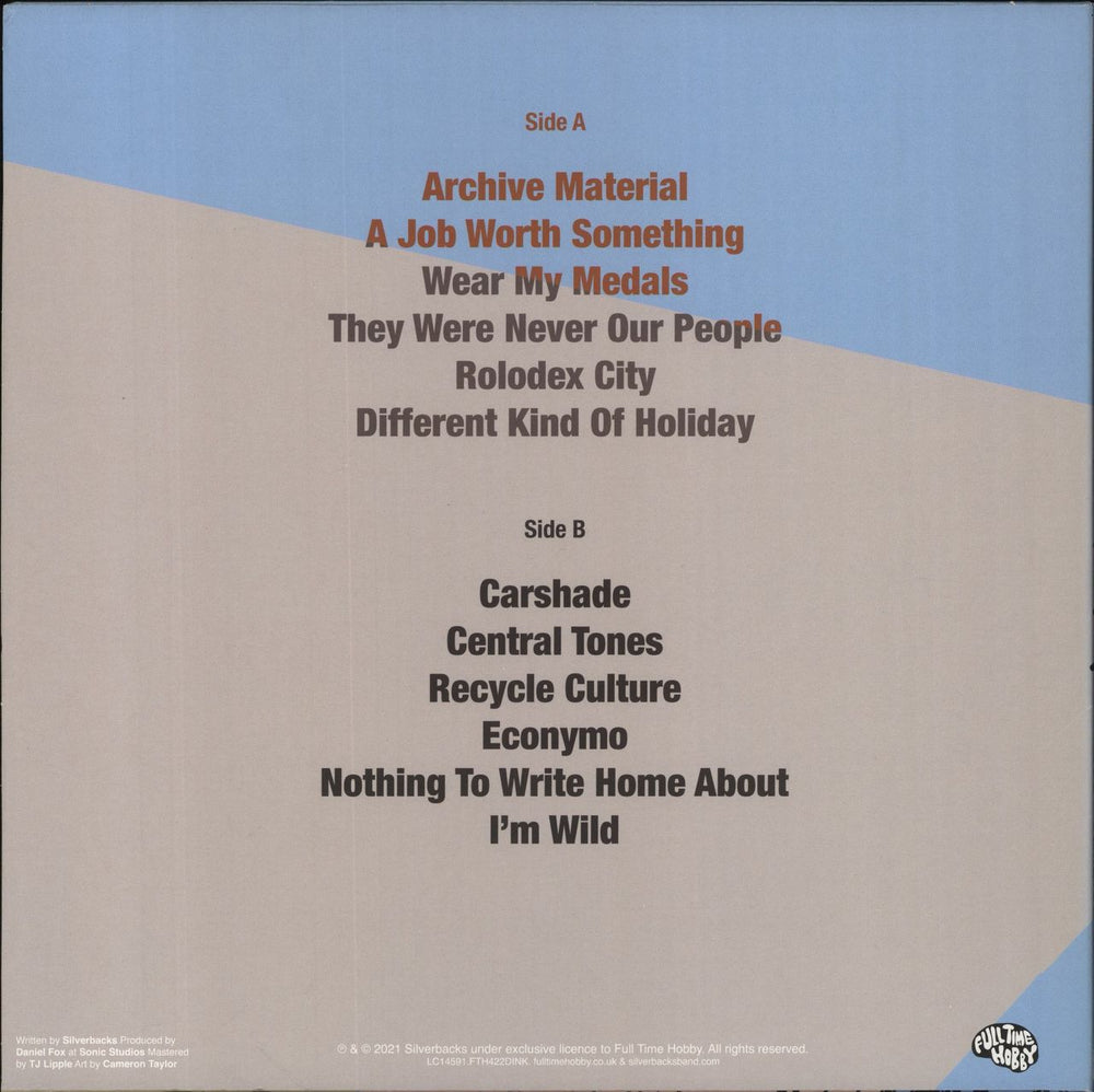 Silverbacks Archive Material - Clear Vinyl + 7" UK vinyl LP album (LP record)