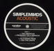 Simple Minds Acoustic - 180gm - Stickered Shrink UK 2-LP vinyl record set (Double LP Album) SIM2LAC853857
