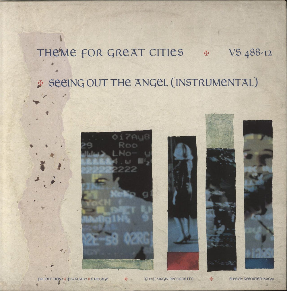 Simple Minds Promised You A Miracle UK 12" vinyl single (12 inch record / Maxi-single)