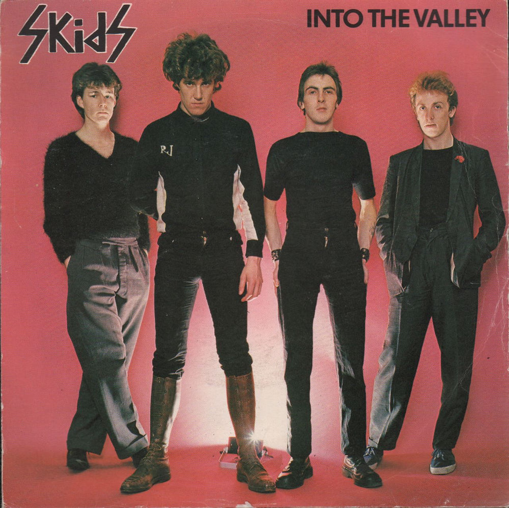 Skids Into The Valley UK 7" vinyl single (7 inch record / 45) VS241