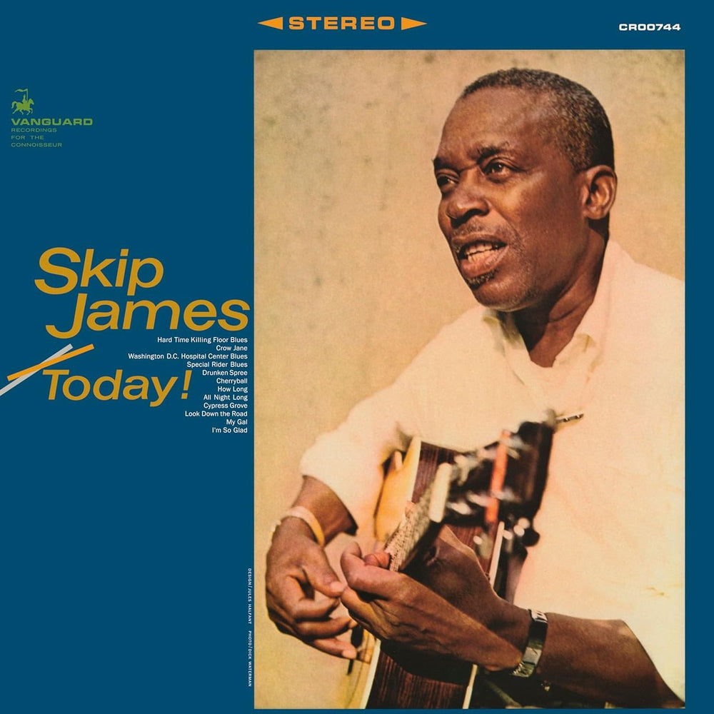 Skip James Today! - Acoustic Sounds Bluesville Series - 180 Gram - Sealed US vinyl LP album (LP record) CR00744