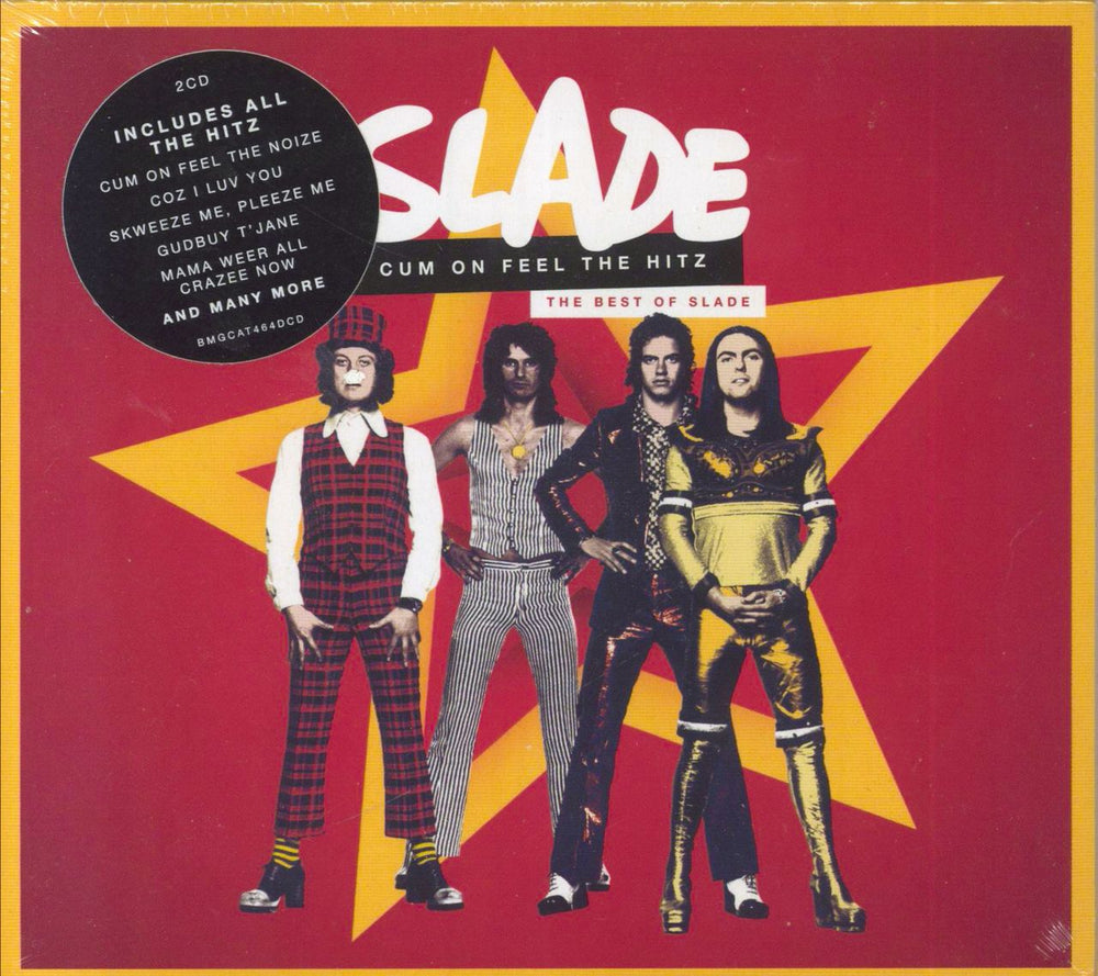 Slade Cum On Feel The Hitz - The Best of Slade - Sealed UK 2 CD album set (Double CD) BMGCAT464DCD