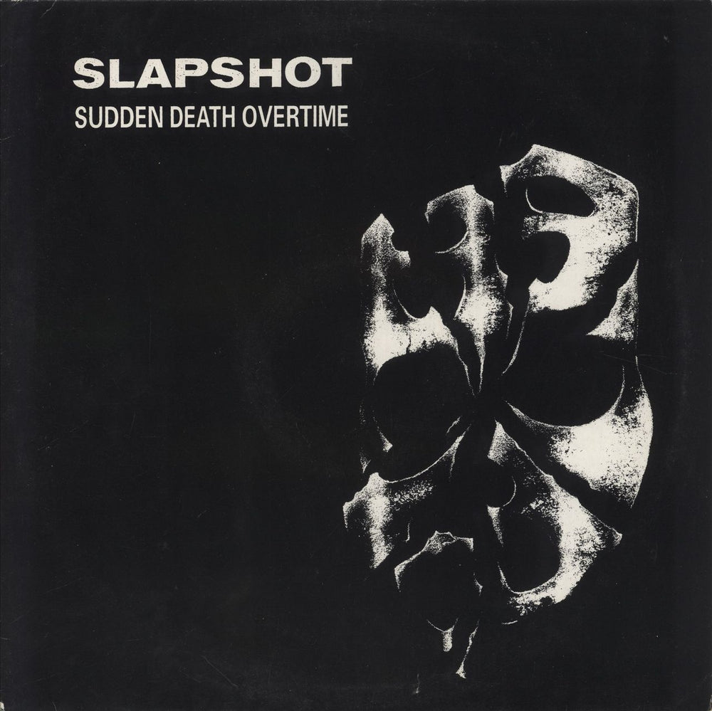Slapshot Sudden Death Overtime UK vinyl LP album (LP record) EM93751