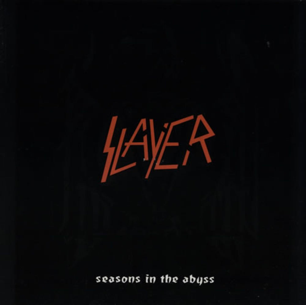 Slayer Seasons In The Abyss UK 12" vinyl single (12 inch record / Maxi-single) DEFA912