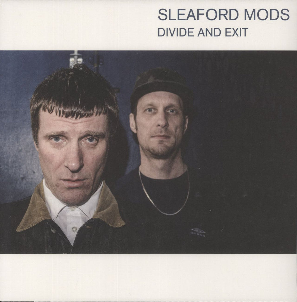 Sleaford Mods Divide And Exit - Blue Vinyl - Sealed UK vinyl LP album (LP record) EE005