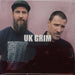 Sleaford Mods UK Grim - Pink Gel Sleeve - Black Smoke Vinyl UK vinyl LP album (LP record) RT0391LPE