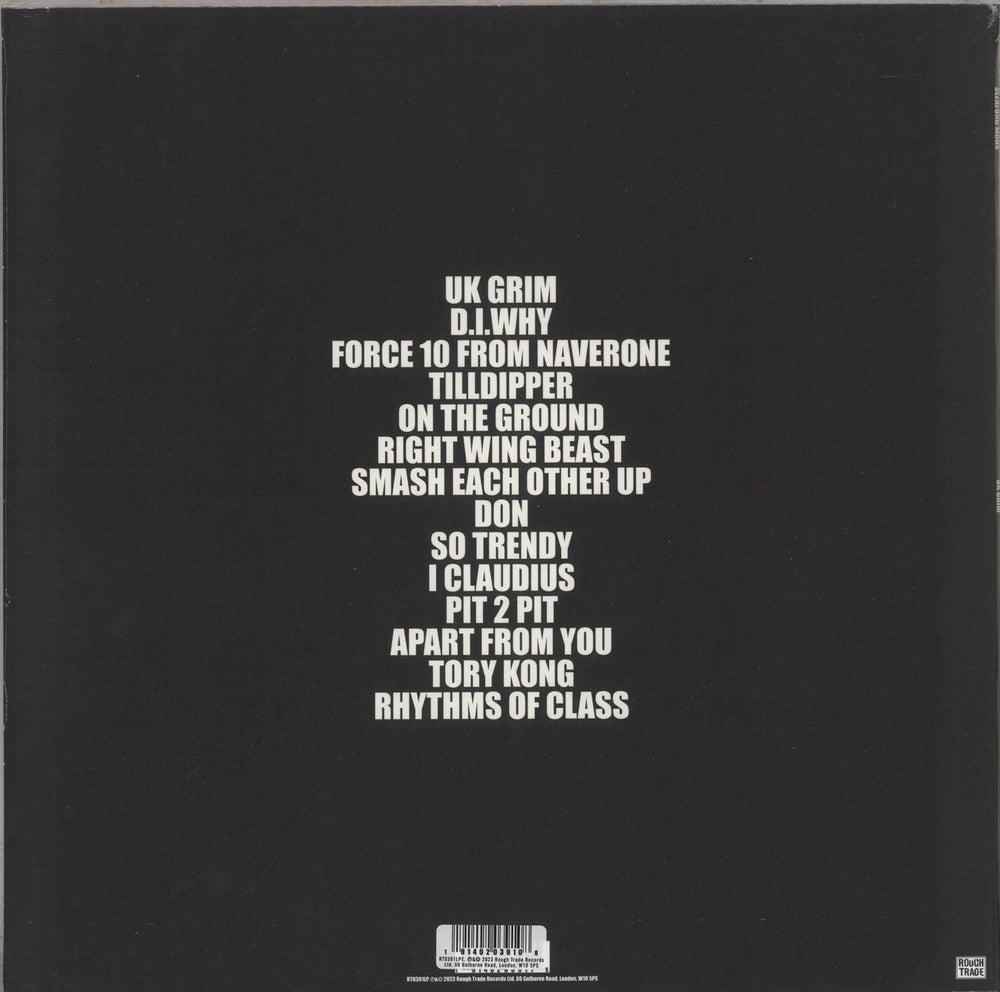 Sleaford Mods UK Grim - Silver Vinyl - Autographed Print - Sealed UK vinyl LP album (LP record) 191402039108