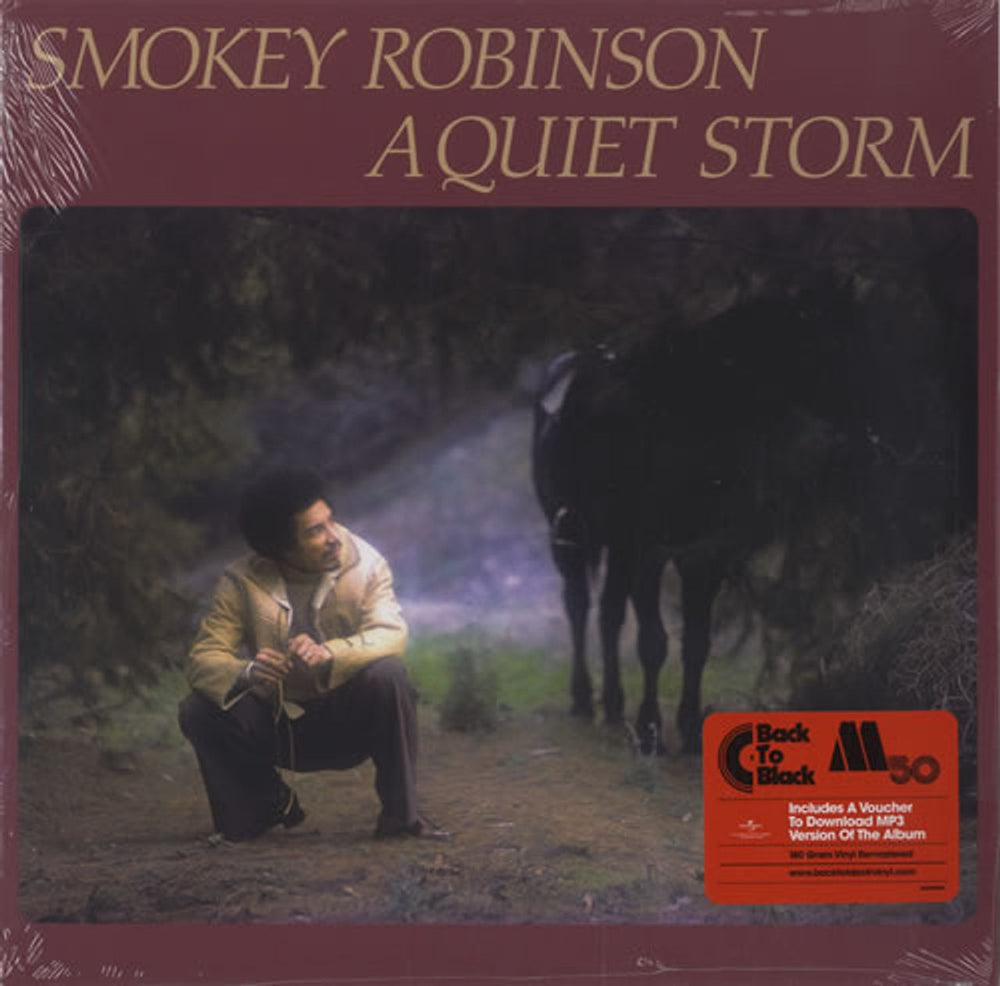 Smokey Robinson A Quiet Storm Dutch vinyl LP album (LP record) 0600753160091