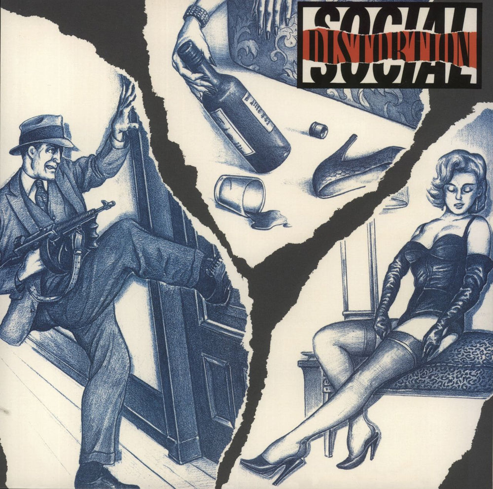 Social Distortion Social Distortion UK vinyl LP album (LP record) MOVLP491