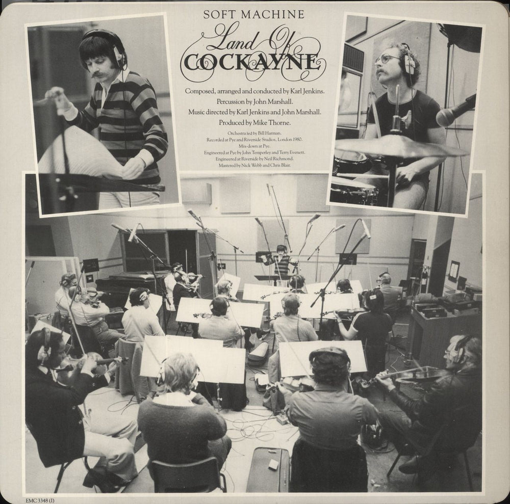 Soft Machine Land Of Cockayne UK vinyl LP album (LP record) 1981