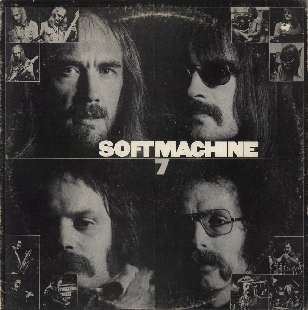 Soft Machine Seven - VG US vinyl LP album (LP record) KC32716