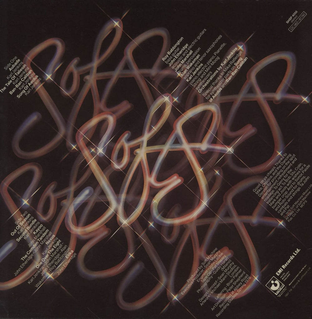 Soft Machine Softs - Factory Sample UK vinyl LP album (LP record)