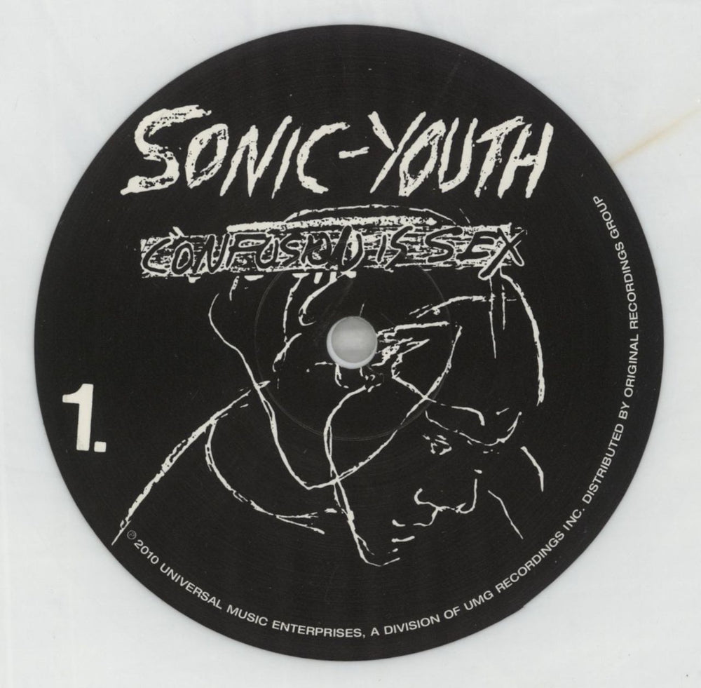 Sonic Youth Confusion Is Sex US vinyl LP album (LP record) S-YLPCO867266
