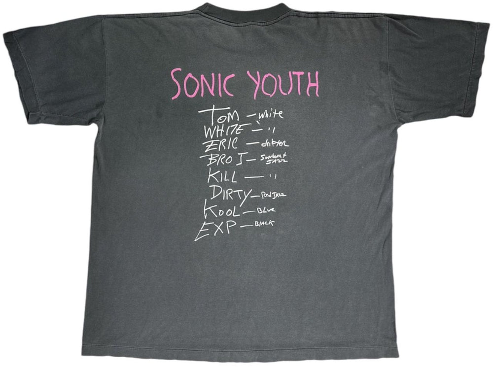 Sonic Youth Disappear UK t-shirt