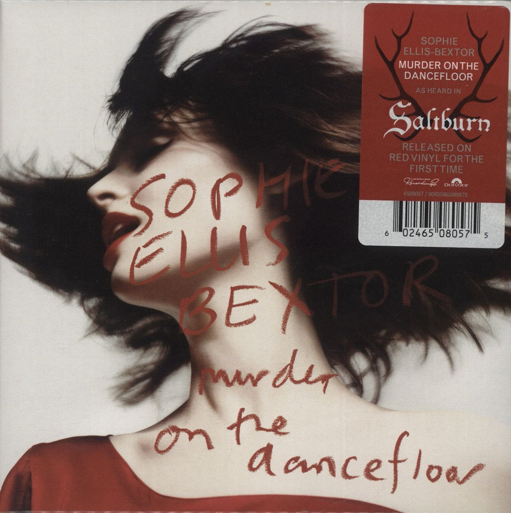 Sophie Ellis Bextor Murder On The Dancefloor - Red Vinyl UK 7" vinyl single (7 inch record / 45) 6508057